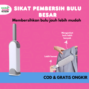 Sikat Pembersih Bulu Kucing Anjing Baju Kain Karpet Serbaguna