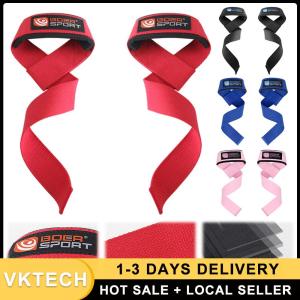 4 Pairs Weight Lifting Training Wrap Non Slip Fitness Wrist Belt Wrist Support Strap for Strength Training