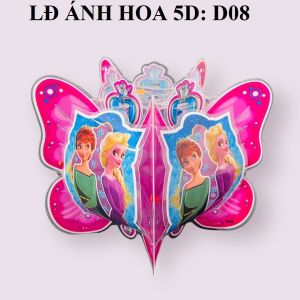 Đèn lồng trung thu mẫu truyền thống có 5 MẢNH  ghép có nhạc và đèn sản phẩm tặng kèm pin