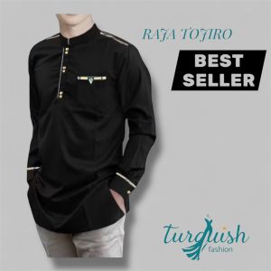 KOKO BAJU KOKO RAJA TOJIRO MUSLIM PRIA TERBARU BAJU KOKO PRIA BAJU KOKO LENGAN PANJANG / KOKO PRIA LENGAN PANJANG TOJIRO PAKAIAN BAJU KOKO MUSLIM PRIA RAJA TOJIRO