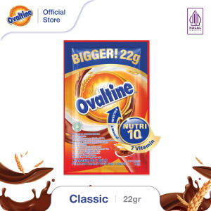 Ovaltine Classic Susu Bubuk Coklat 22grx10sx3