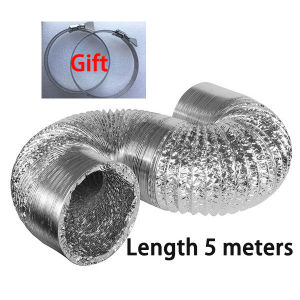 5-meter extendable Retractable Ventilation Duct 3/4/5/6/8 inches Flexible Air Ventilation Hose