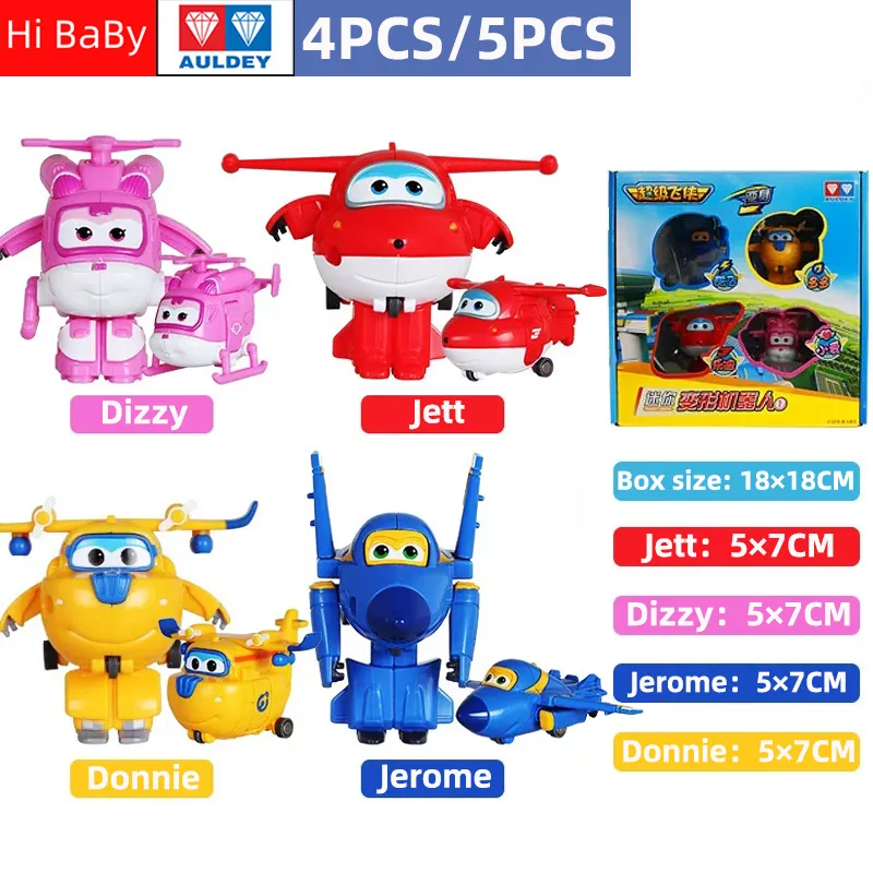 Auldey Toys - Super Wings Transforming Character, Donnie 