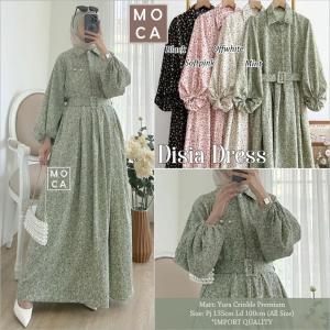 GAMIS DRESS CRINKLE DISIA LD 100 BY MOCA