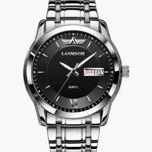 【Fast ship】quartz watches waterproof mens ultrathin wristwatch calendar watch men