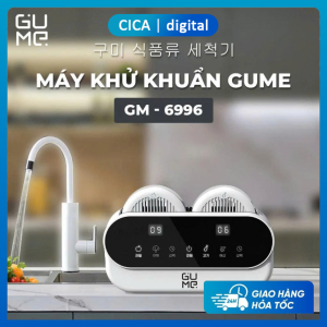 Máy Khử Khuẩn GUME GM6996 Làm sạch mọi loại thực phẩm khử khuẩn đến 9999% Chống nước IPX7 - Chính hãng Hàn Quốc