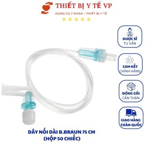 Dây nối dài dùng trong truyền dịch bơm thuốc B.Braun (01 Chiếc) (75cm)