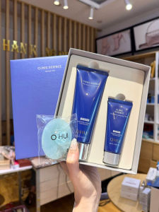 [OHUI]Set sữa rửa mặt trị mụn kiềm dầu tẩy da chết dịu da Ohui Clinic Science Deep Medi-Cleansing Foam 2sp 