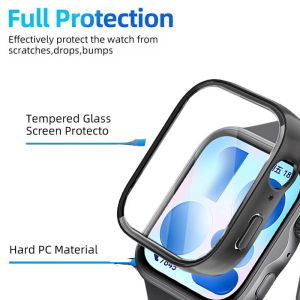 Protective Case For Huawei Watch Fit 5 5 Pro Full Coverage Screen Protector PC Case Tempered Glass Edge Protection For Huawei Watch Fit 5