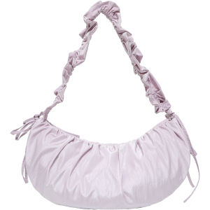 Pleated cloud bag Korean niche style ins Womens Korean-style casual large-capacity tote bag crossbody bag dumpling bag