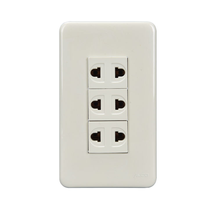ALCO%20AC403-CS%203%20Gang%20Universal%20Outlet%20Set%20-%2016A%20250V%20(Classic%20Series)%20-%20Image%202
