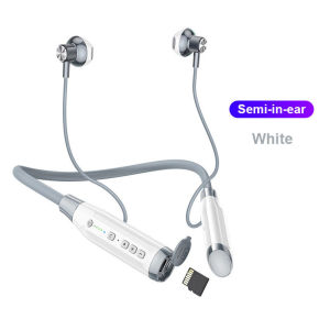 Tai nghe thể thao không dây đeo cổ với micro giảm tiếng ồn âm thanh stereo 9D âm trầm mạnh mẽ chống mồ hôi IPX5 thời gian chơi nhạc 100 giờ