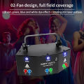 KAIY 9/15 Lens Led Sound Activated Disco Lights Strobe Lights Laser Light Gobo Remote Control DMX 512 Party Club KTV Stage Evevt. 
