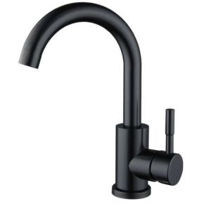 SXH Stainless steel kitchen faucet hot and cold water sink gold-colored sink for washing vegetables swivel brushed gold bar counter faucet