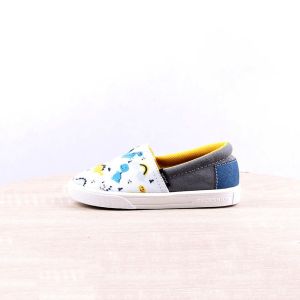 DECKS KIDS HAMADA DINO PUTIH SEPATU ANAK LAKI LAKI DAN PEREMPUAN SIZE 22-36