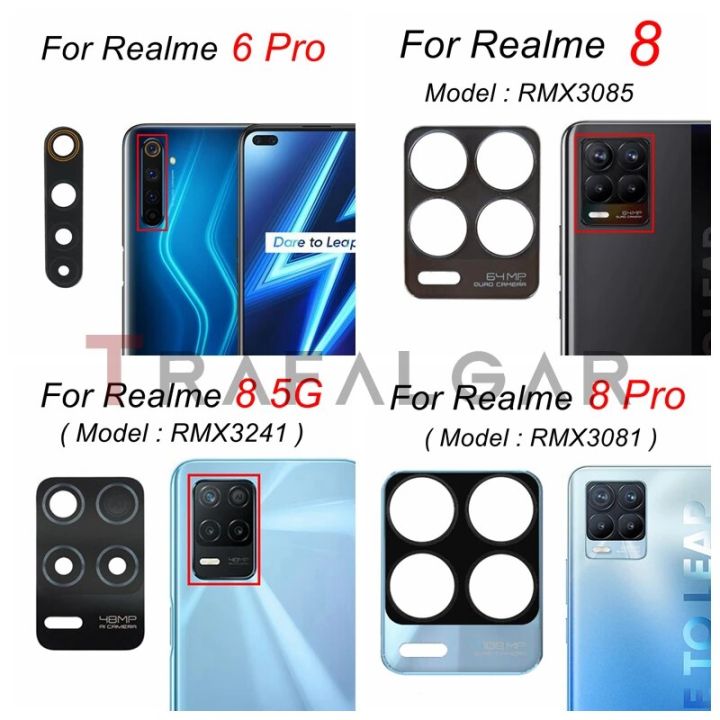 Main Camera Glass For Realme Pro 5G 8i 7i 6i 6S X2 XT C3 C21 Rear  Back Camera Lens Glass Cover Replacement RMX3085 Lazada PH