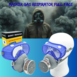 COD YILE Masker Gas Cat mural Respirator Full Face anti polusi debu Industrial Mask Filtration