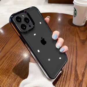 KISSCASE Original Space Jelly Case Clear Acrylic Case For iPhone 15 Pro Max 15 Plus 14 13 12 11 Pro Max XR X XS Luxury HD Transparent Shockproof Jelly Color Soft Frame PC Hard Cover