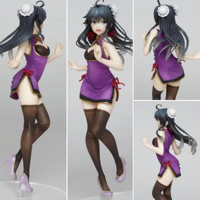 Model โมเดล Figure ฟิกเกอร์ จากการ์ตูนเรื่อง Yahari Ore no Seishun My Youth Romantic Comedy กะแล้วชีวิตรักวัยรุ่นของผมมันต้องไม่สดใสเลยสักนิด Yukinoshita Yukino ยูกิโนะ ยูกิโนะชิตะ ชุดจีน สีม่วง Ver Anime อนิเมะ คอลเลกชัน ของขวัญ New Collection manga