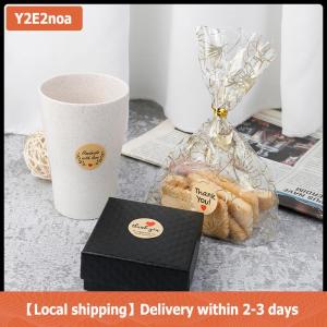 【Local shipping】 500pcs Thank You Stickers Seal Labels Round Paper Label sticker for Decoration