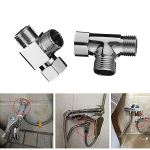 【COD+IN STOCK】 1/2" Hardware Convenient Bathroom Supplies Brass Function Switch 3-way Water Tap Connector Diverter Valve Faucet Adapter Kitchen Sink Splitter