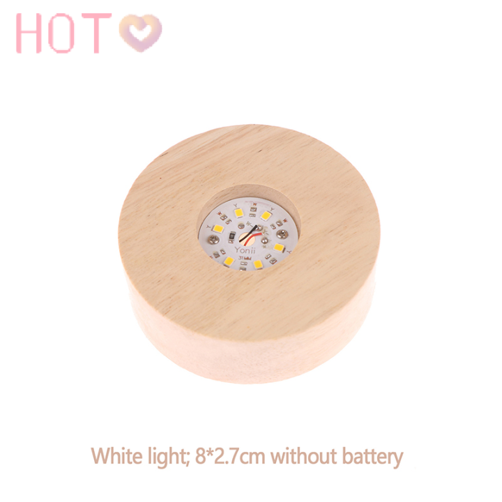 Base Luminosa LED Atyhao Con 4 Luci Multicolor Per Cristalli E Decorazioni - 2
