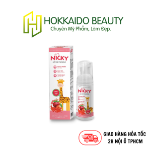 Kem Đánh Răng Dạng Bọt Siêu Mịn Trẻ Em Nicky (CHÍNH HÃNG) 60ml