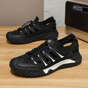 DBPLO Fashion Sandal for Men Breathable Mesh Shoes Leisure Beach Sandals#h102