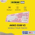 Bàn phím cơ AKKO 3108 v2 World Tour Tokyo (Akko switch v2 / v3). 