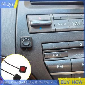 Millys 1 cái momentary Push Button On Off switch đen nhựa 12V 24V Xe nút báo động DIY Đèn pin bề mặt núi Mini Nút chuyển đổi