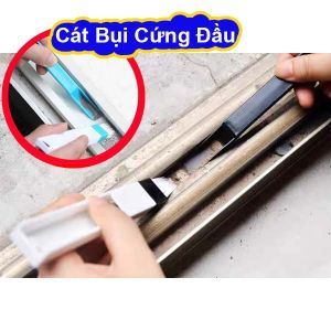 Chổi Quét Bụi Kèm Ki Hốt Rác Mini Giúp Vệ Sinh Bàn Phím Khe Cửa Sổ Và Các Vật Dụng Nhỏ Trong Nhà