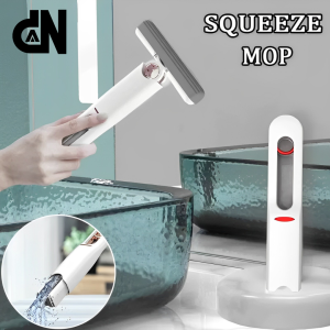 Alat Pel Mini Mop Portable Lipat Pembersih Kaca Jendela Mobil Dan Ruangan Praktis Efisien Multifungsi