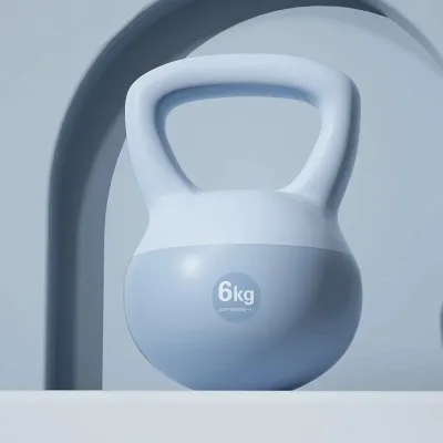 [SG Ready Stock]Soft Kettlebell Women Fitness Home Software 2-12kg Kettlebell Squat Exercise Hip Strength Training Sand Kettlebell