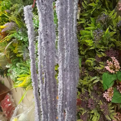 KOREANS bunga Amaranthus artificial Bunga Gantung Artificia tangkai coklat l/Bunga Amarantus