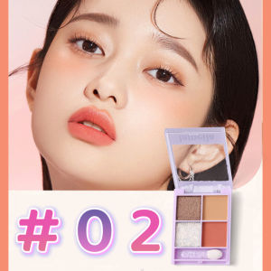 Eyeshadow Disc Powder Palette พาเลททาตา4สี
