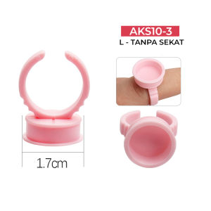 Ring Glue Eyelash Extension Ink Cup Cincin Wadah Lem Tempat Tinta Sulam Alis Sambung Bulu Mata AKS11