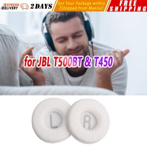 【1 Pairfor JBL T500BT & T450】Replacement Foam Ear Pads Pillow Cushion Cover for JBL Tune600 T450 T450BT T500BT JR300BT Headphone Headset 70mm EarPads JBL-Headphone-Cover