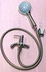 Two way faucet With Tel Shower Head Shower Hose Shower Set