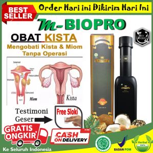 M BIOPRO Obat Herbal Miom Kista Ovarium Kanker Serviks Jamu Kewanitaan Melancarkan Haid Program Kehamilan 100% M-BIOPRO ASLIM BIO PRO OriginalMBIOPRO Terbukti Ampuh Wasilah Mengatasi Segala Penyakit