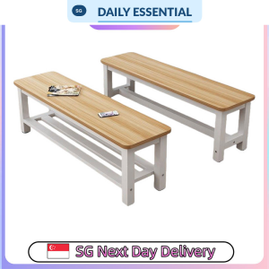 【DAILY ESSENTIAL】 Two-Tier Shoe Storage Bench 80cm 100cm or 120cm