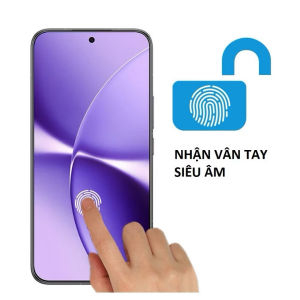 Kính cường lực Xiaomi Redmi K90 Ultra trong suốt Mở khóa vân tay
