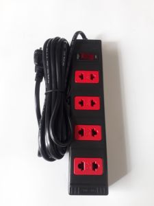 Ổ cắm 4 lỗ dây 2m5m đen đỏ điện quang