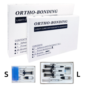 Dental Orthodontic Light Cured Adhesives Braces Glue Kit Etchant Acid Gel Light-Cure Paste Primer For Bonding Brackets Braces