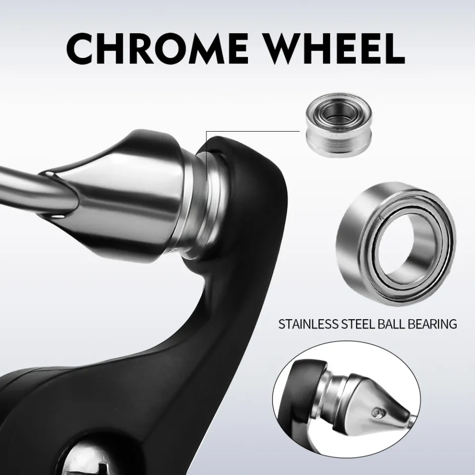 Metal Saltwater Wheel, Metal Ball Grip Spool, Metal Spinning Reel