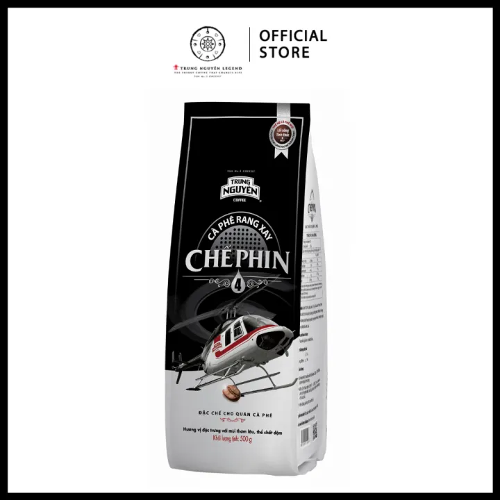 Trung Nguyên Legend - Cà phê rang xay Chế phin 4 - Bịch 500gr
