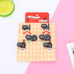 KEKEBEBE 8pcs Set Fork Cute Animal Dessert Bento Fruit Forks With Holder