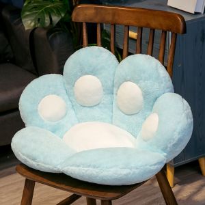 NEXASHOP Cat Paw Shape Chair Cushion Cozy Multi-Function Plush Seat Pad Lovely Mini Sofa Integrated Seat Pillow for Living Room