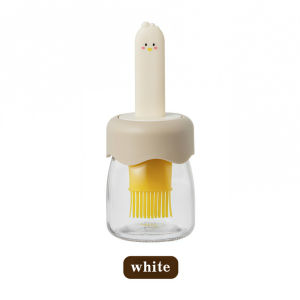 Silicone Oil Brush For Home UseDispensing Oil ContainerOutdoor BBQ Oil BrushIntegrated Oil Brush Bottle