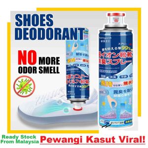 🌹READY STOCK🌹 Deodorant Spray Shoes Antibacterial Odor Spray Remover Freshener Semburan Segar Pewangi Kasut Viral 鞋子除臭喷雾