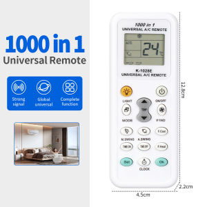 1000 in 1 Universal A/C Air Conditioning Remote Control Air Con All Major Brands LCD Dgs